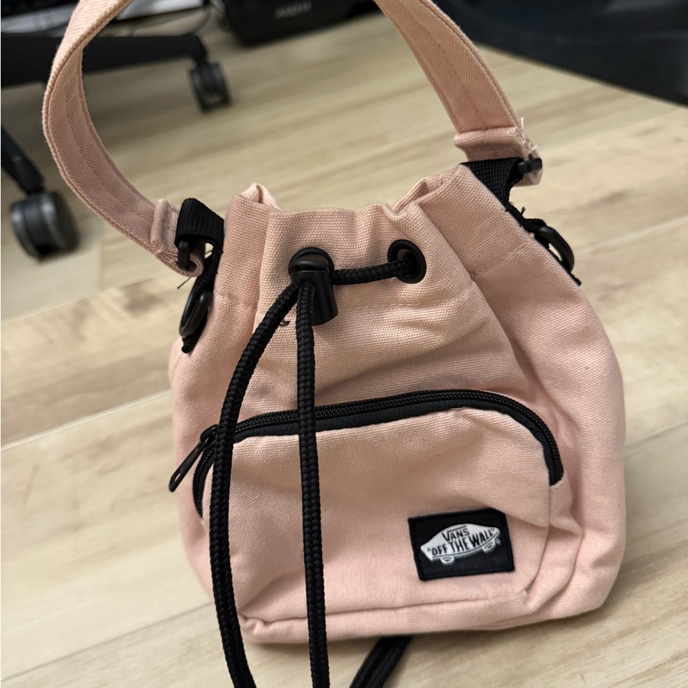 Vans Light Pink Mini Drawstring Bag